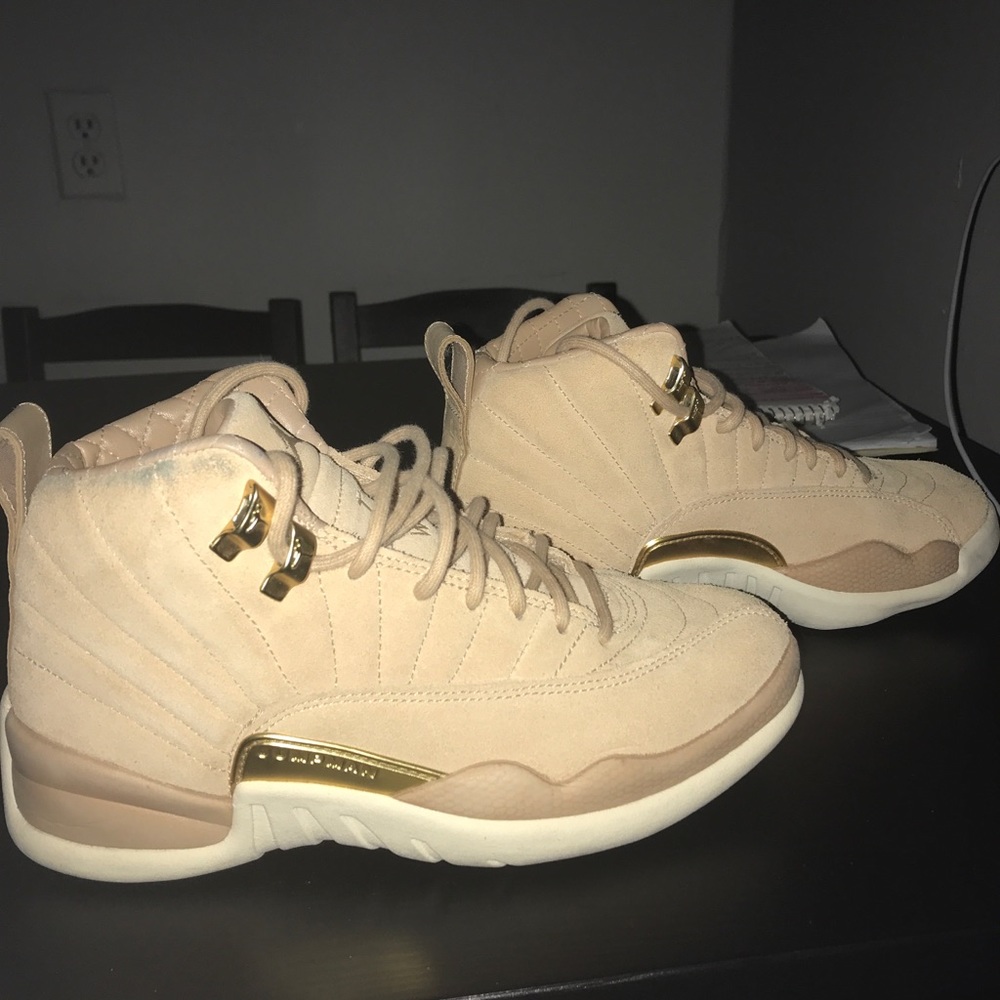 Women’s Suede Jordan 12s